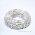 Resistenza alla temperatura ad alta temperatura filo bianco-silicone